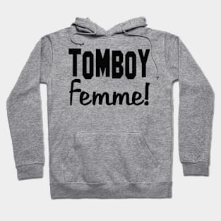 Tomboy Femme Women Woman Girl Strong Jackie Carpenter Best Seller Gift Idea Mom Wife Sister Black Hoodie